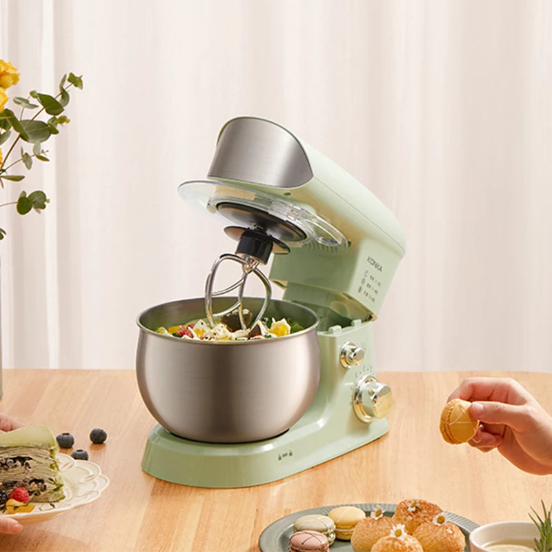 New 2024 Kangjia Chef Machine Home Multifunctional and Noodle Kneading Machine Fully Automatic Egg Beater Mixer 3L Introduction