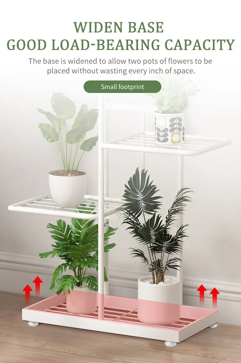 Plant stand Stand For Flowers Flower Stand Flowerpot Organizer Iron 4/5/6Layers Plant Holder Storage Shelf Pot Rack Organizer