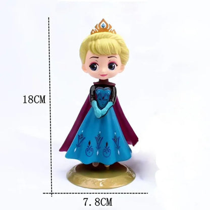 Disney Frozen Theme Cake Decoration Anna Elsa Princess Furnishing Articles Caketopper For Girl Birthday Party Cake Decor Supplie