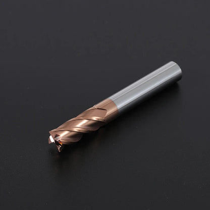 HRC55 Carbide End Mill 1-20mm Endmill 4Flutes Milling Cutter Alloy Coating Tungsten Steel Cutting Tool CNC maching Endmills