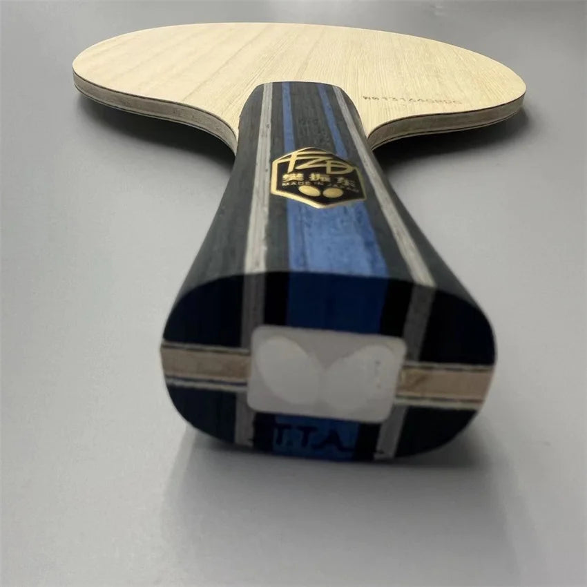 High Quality 5 Wood+2 ALC Table Tennis Blade 7-layer VIS Fan ALC Engraved Structure Base Plate Racket For Competition