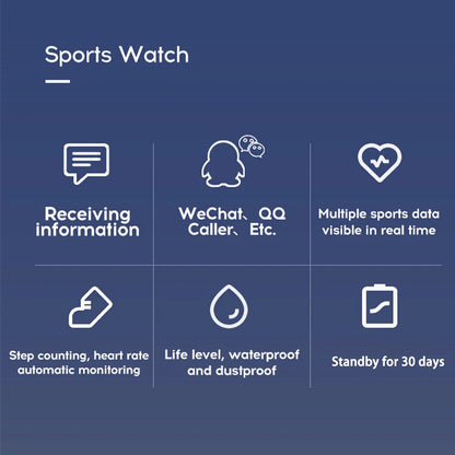 New Smart Watches 116 Plus Heart Rate Watch Men & Women Smart Wristband Sports Watches Smart Band Waterproof Smartwatch