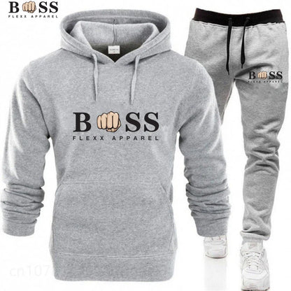 New Autumn Winter Men Women Tracksuit Hoodies + Pants 2Pcs Sets Suit Fashion Trend Hip Hop Y2K Clothing Sportswear Sweatshirts