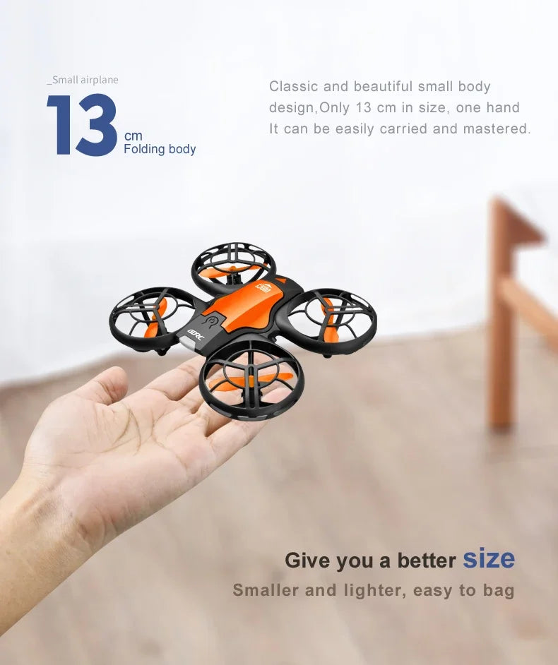 Xiaomi MIJIA V8 New Mini Drone 8K Profession HD 1080P Wide Angle Camera WiFi FPV RC Height Keep Drones Helicopter Kid Toys 4D RC