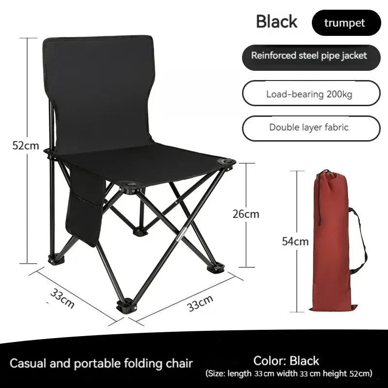 Outdoor Folding Chairs, Folding Stools, Portable Fishing Chairs, Sketching Stools, Mazha Small Benches, Leisure Beach Chairs