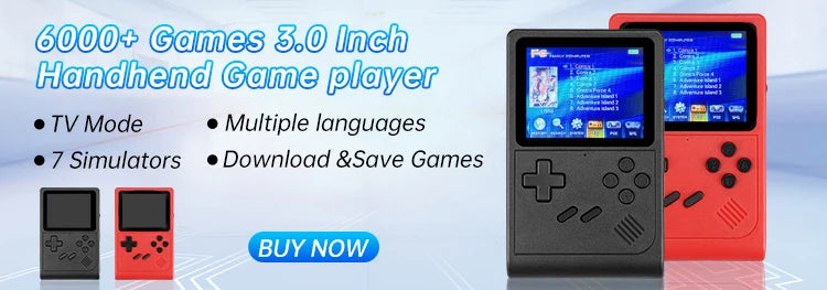 SF3000 Mini Portable Handheld Game Player 4.5 Inch IPS Screen Retro Video Game Console Built-in 20000+ Games for PS1/GBA/SFC