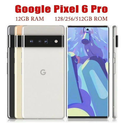 Google Pixel 6 Pro 6Pro 5G 6.71" 12GB RAM 128/256 ROM NFC Octa Core Google Tensor Original Unlocked Cellphone