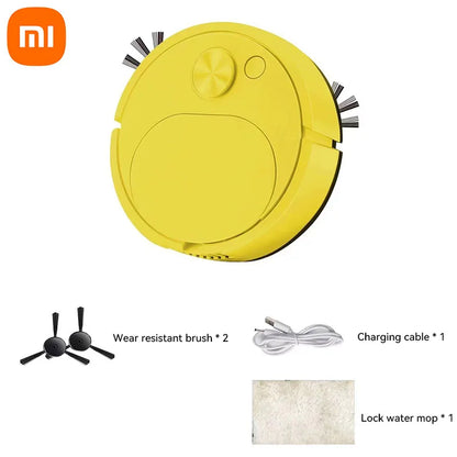 Xiaomi 3 In 1 Smart Sweeping Robot  Vacuum Cleaner USB Rechargeable Wireless 1500pa Dragging Cleaning Sweeper For Office Home