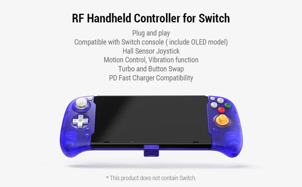 Retroflag Handheld Controller Hall Joystick For Nintendo Switch/Switch Oled Gamepad