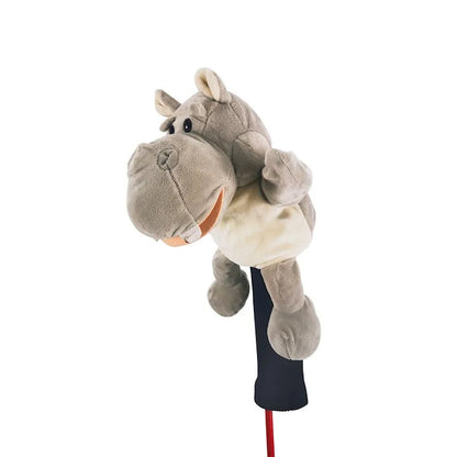 Cute cartoon animals Golf Club Head Covers Wood Head covers Driver Cover Plush doll protective cover