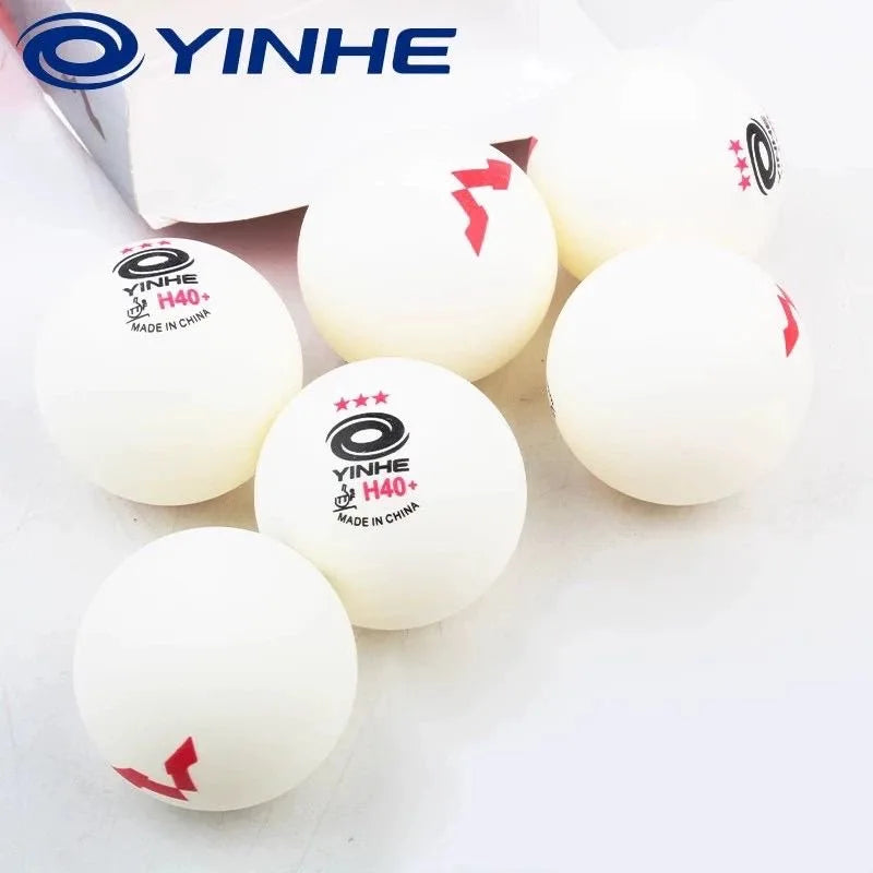 Original Yinhe WTT Pingpong Balls 2024 Singapore Grand Slam Table Tennis Balls Seam H40+ ABS New Materials