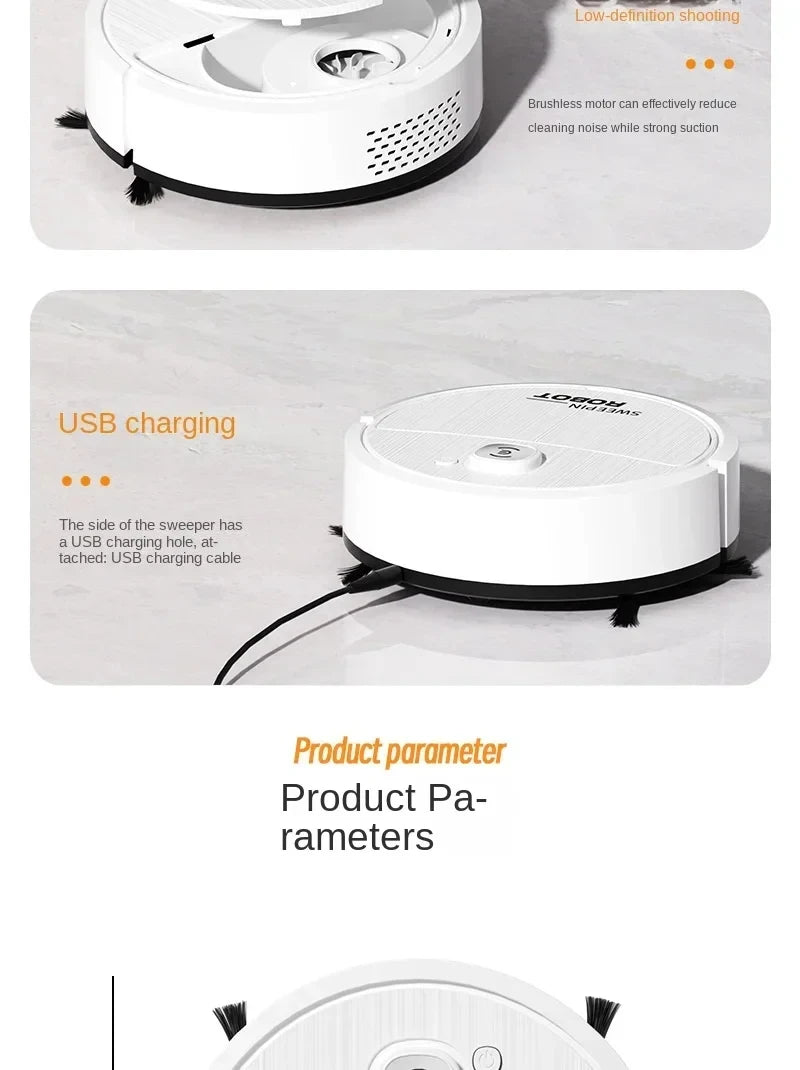 Xiaomi 5-In-1 Smart Sweeping Suction Mopping Cleaning Machine Robot Vacuum Cleaner Home Appliance Kitchen Robots WirelessCleaner