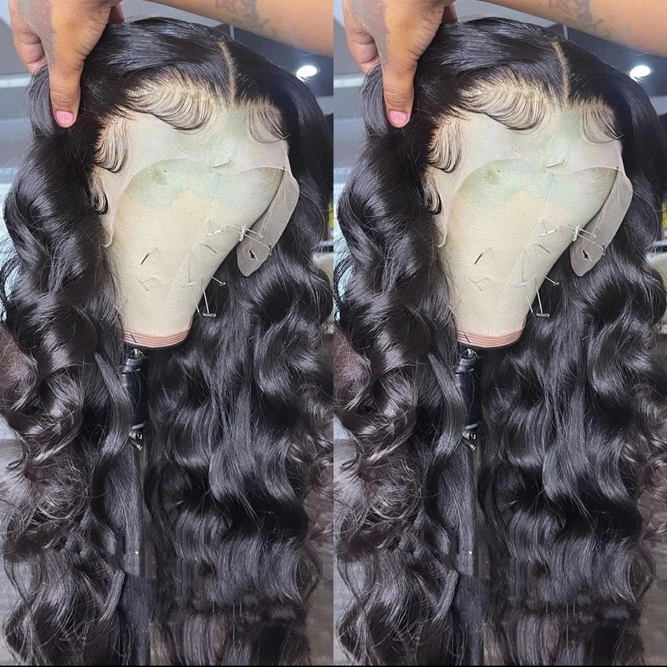 13X6 Body Wave Transparent Lace Front Wigs 13x4  HD Lace Frontal Wig 4x4 Lace Closure Wigs Human Hair Wigs For Women 180%