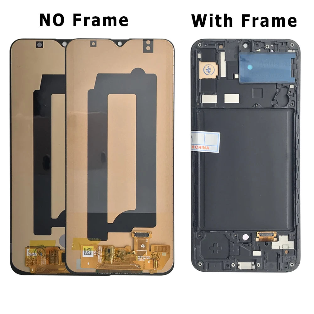 6.4'' AMOLED for Samsung Galaxy A30s LCD Display Touch Screen Digitizer Assembly Replacement for Samsung A30s A307 A307F A307G