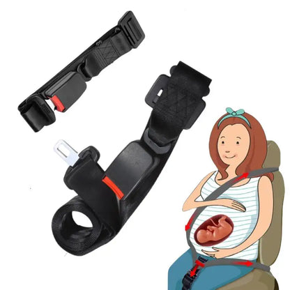 Car Seat Safety Belt for Pregnant Woman Maternity Moms Belly Unborn Baby Protector Adjuster Extender Kit Automotive Accessories