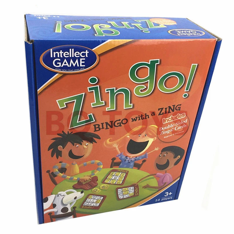 Zingo bingo with a Zing Award-Winning Zingo Game for Fun and Educational Playtime for Children