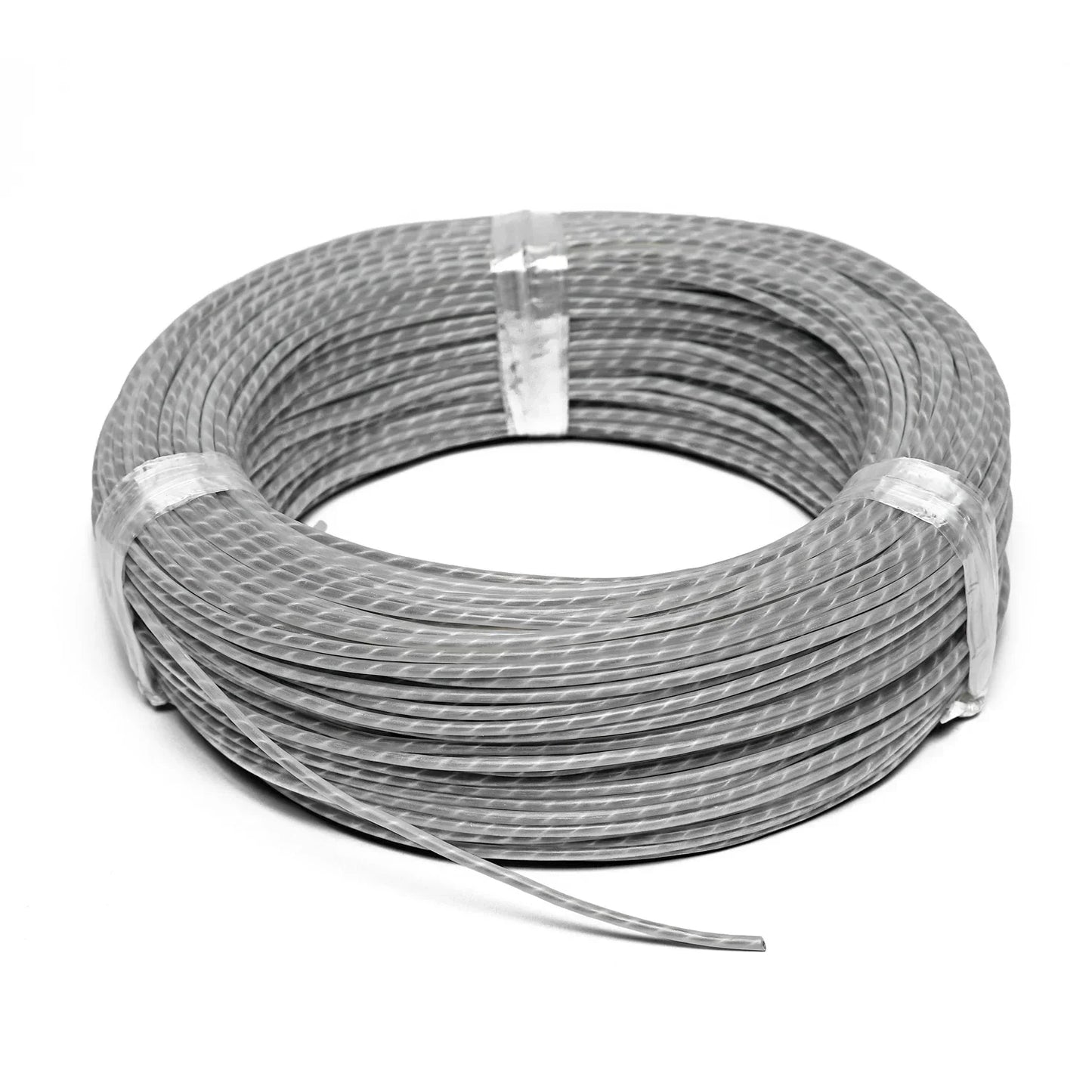 Upgraded heating cable transparent floor heating wire 100m 12K 33 ohm / M carbon electric heating cable