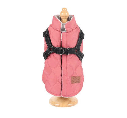 Warm Dog Clothes for Small Dog Windproof Winter Pet Dog Coat Jacket Padded Clothes Puppy Outfit Vest Yorkie Chihuahua Harnes