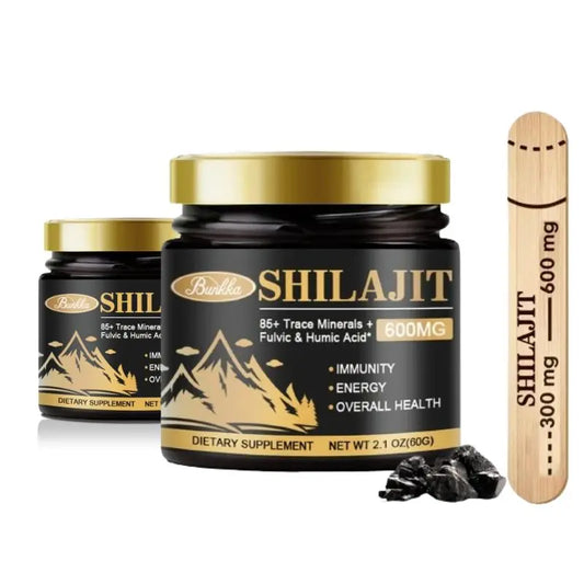 Original Organic Shilajit Resin Bitter Taste 100% Pure Himalaya Beauty Health Hormone Balance 85+ Trace Minerals Fulvic Acid