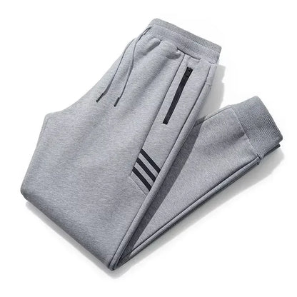 Pure Cotton Sweatpants Straight-Leg Loose-Fit Casual Pants For Men Summer Thin Style Plus Size Autumn/Winter Men's Trousers