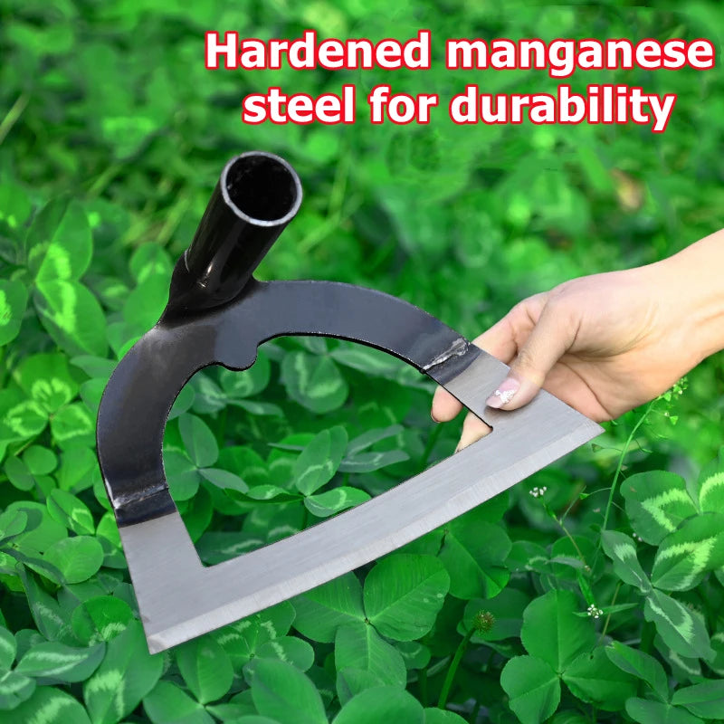 Hollow Hoe Weeding Rake Labor-saving Weeding & Loosening Soil Artifact Harrow Handheld steel weeding hoe Hoe Farm Tool Gardening