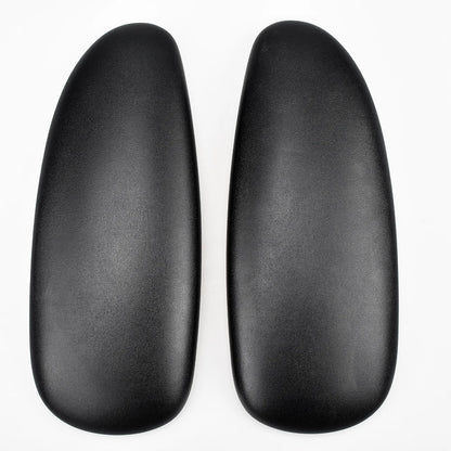 Arm Pads Caps Replacement for Hummanscale Liberty Office Home Computers Chair 1 Pair Black Color Armrest Surface Furniture Parts