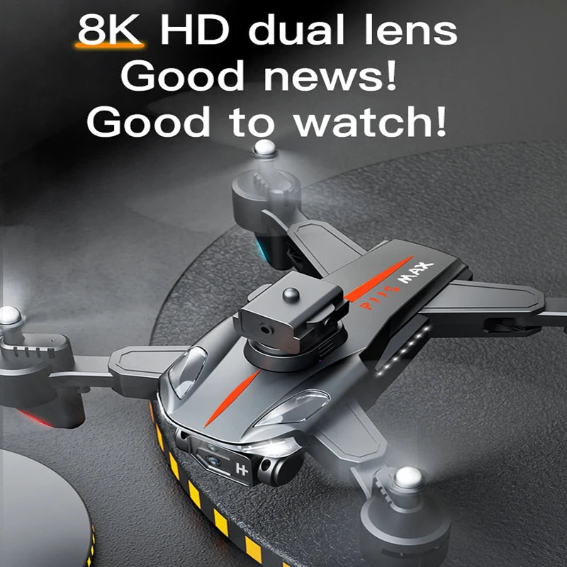 KBDFA P11S Drone 8K HD Camera 360 Obstacle Avoidance FPV MINI Aerial Photography Helicopter Professional Foldable Quadcopter Toy