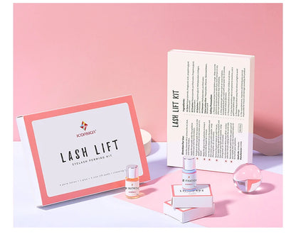 ICONSIGN Lash Lift Kit Keratin Eyelash Perm Set Lifting Eyelash Lasting Curled 6 to 8 Weeks Eyelash Makeup Salon Beauty