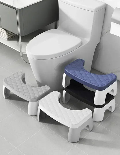 1 PCS Toilet Seat Stool Portable Squat Stool Home Adult Bathroom Accessories Toilet Squat Stool Removable Non-slip