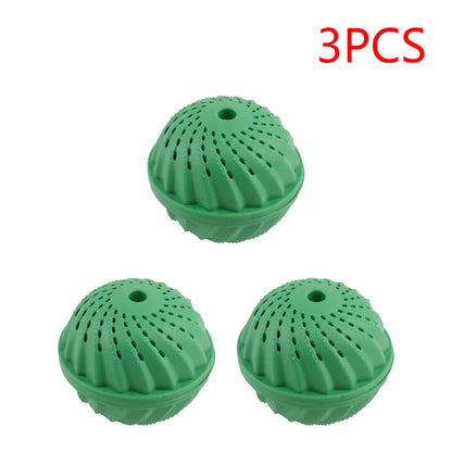 1-6PCS Eco-Friendly Wash Ball - Washing Machine Non-Chemical Detergent Laundry Ball  Household Eco Hi-Ball