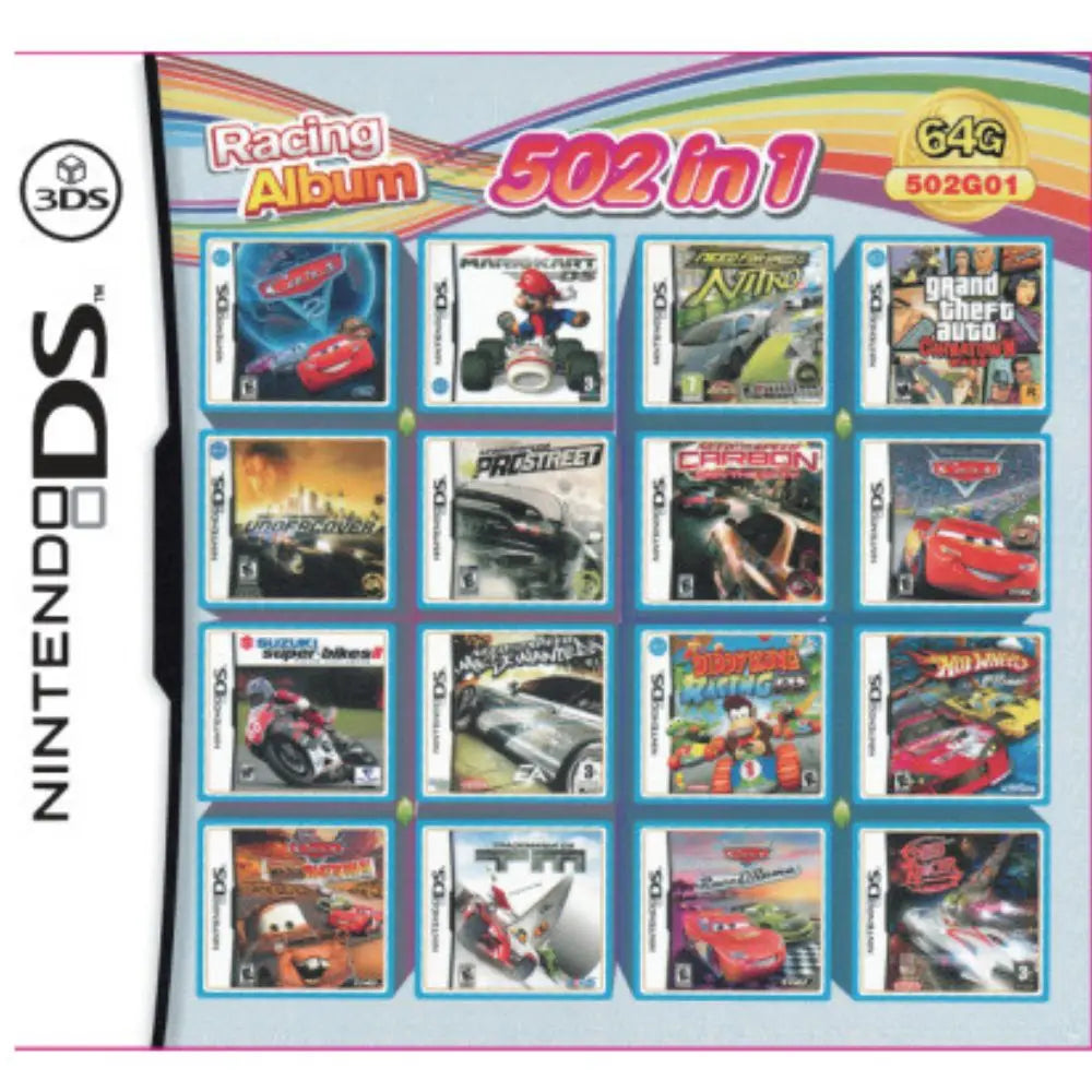 3DS NDS Game Card Combined Card 23 In 1 NDS Combined Card NDS Cassette 482 IN1 280 4300 0