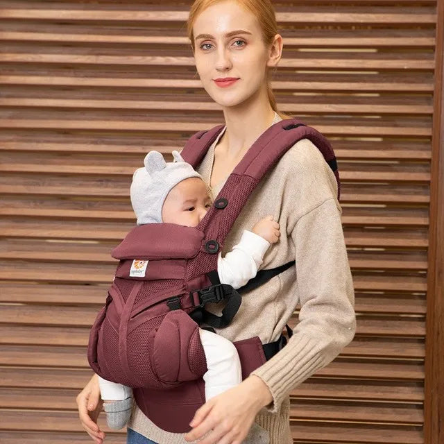 Egobaby 360 Baby Carrier Ergonomic Kangaroo Infant Kid Sling Back Front Facing Backpack Wrap Baby Bag 0-36 Months