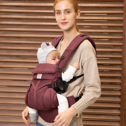 Egobaby 360 Baby Carrier Ergonomic Kangaroo Infant Kid Sling Back Front Facing Backpack Wrap Baby Bag 0-36 Months