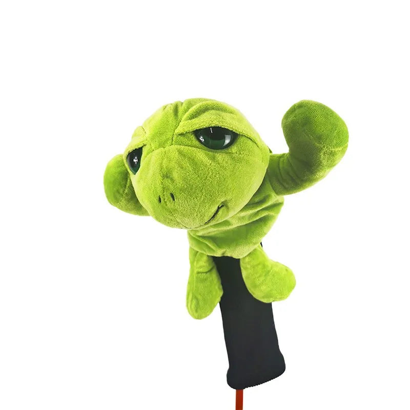 Cute cartoon animals Golf Club Head Covers Wood Head covers Driver Cover Plush doll protective cover