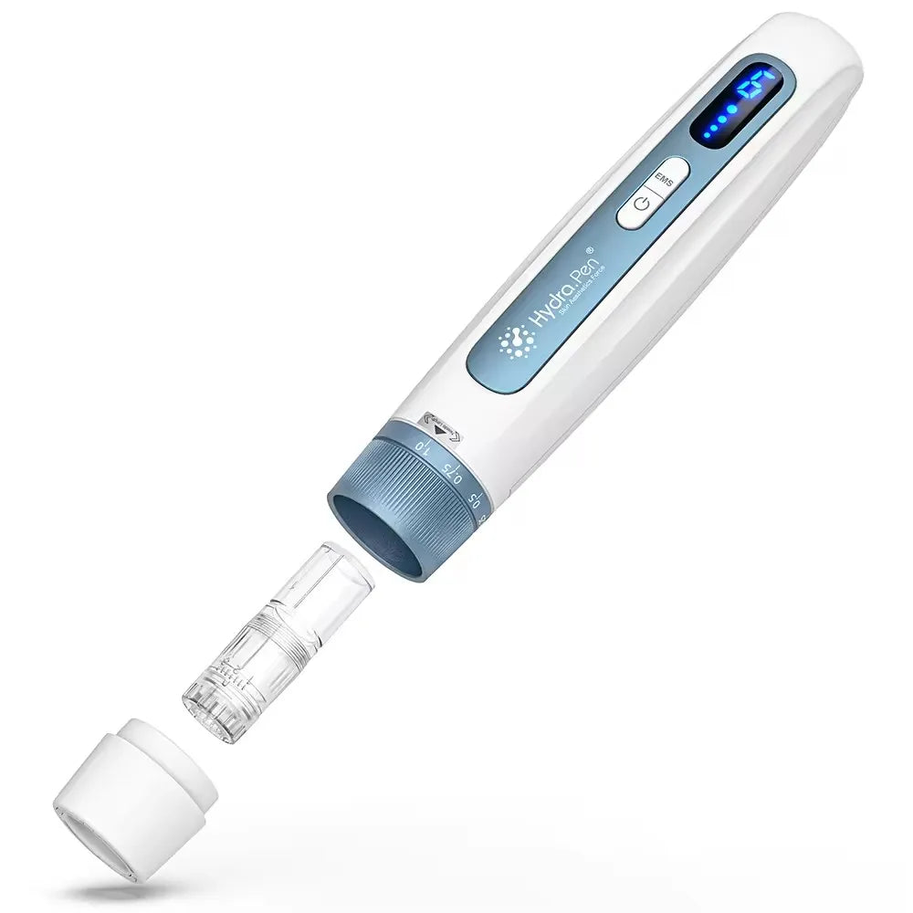 New Arrival Derma Pen 4-pole EMS Microcurrent Beauty Machine Hydra Pen H5 Automatic Infusion Microneedling Pen