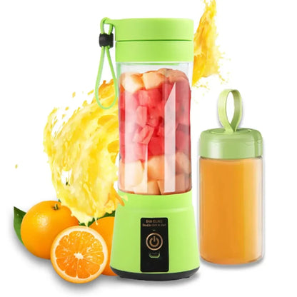 Kitchen Blender Mini Electric Juicer USB Rechargeable Smoothie Milkshake Maker Portable Automatic Fresh Squeezed Fruit Orange