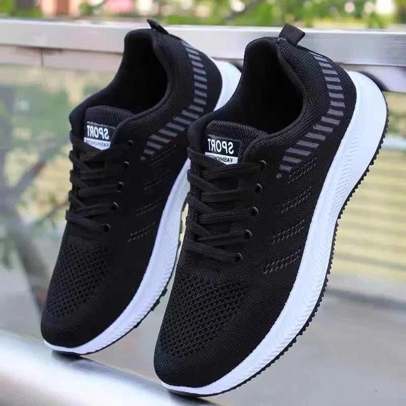 Men's shoes 2024 summer men's fabric single shoes breathable thick soled casual shoes men's Korean version trendy sports shoes