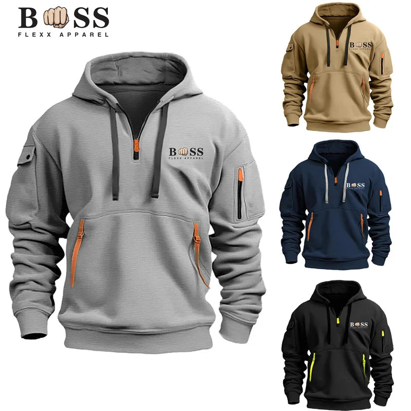 Men's and women's cotton 2024 new hoodie, fashionable sweater, plus size