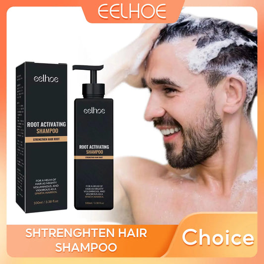 EELHOE Hair Strengthening Shampoo Dandruff Treatment Scalp Moisturizer Repair Damage Hair Anti Frizz Dry Hair Care Shampoo 100ml