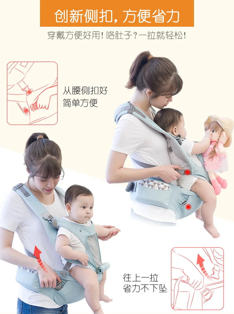 Baby Carries Cotton Wrap Sling Carrier Newborn Safety Ring Kerchief Baby Carrier Comfortable Infant Kangaroo Bag