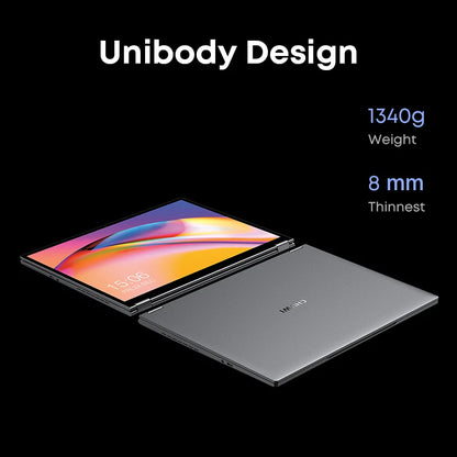 CHUWI FreeBook Tablet Laptop 2 in 1 Intel i3 1215U / N100 Windows 11 Laptop 13.5" IPS FHD Display 12GB LPDDR5 512G SSD 2256*1504