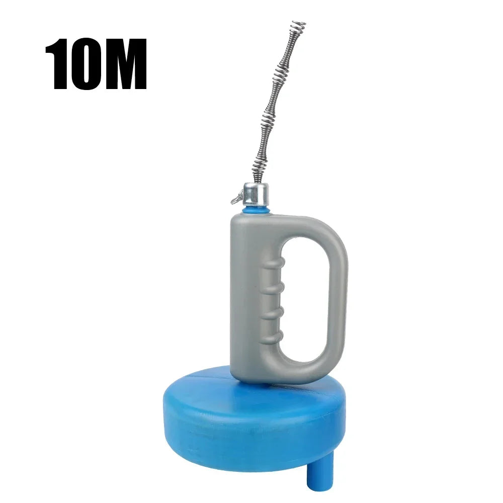 Toilet Sink Drain Unblocker Sewer Pipe Plunger Dredge 5/7/10 Meters Handheld Extendable Bathroom Kitchen Cleaning Tools