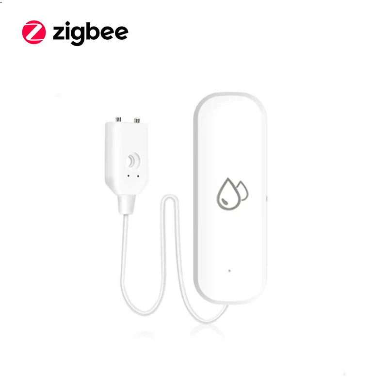 Tuya WiFi/ZigBee Water Sensor Leakage Alarm Flood Leak Detector Smart Home APP Remote Control Smart Home Security Protection