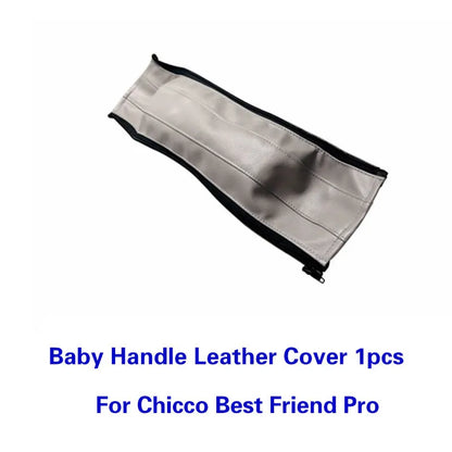 Baby Stroller Leather Handle Cover For Chicco Best Friend Handle Bumper Sleeve Case Bar Protective Covers Pram Accessories