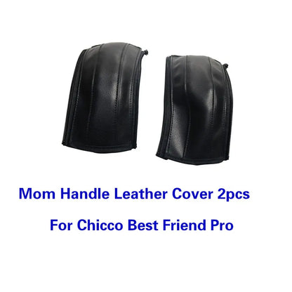 Baby Stroller Leather Handle Cover For Chicco Best Friend Handle Bumper Sleeve Case Bar Protective Covers Pram Accessories