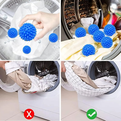 5/1pcs Magic Laundry Ball Reusable PVC Solid Cleaning Ball Household Cleaning Washing Machine Clothes Softener Cleaning Tools