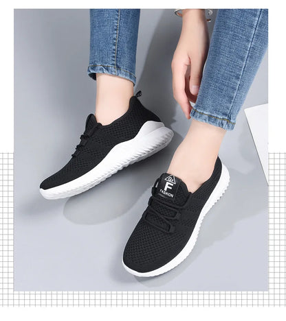 2023 Sport Running Shoes Women Air Mesh Breathable Walking Women Sneakers Comfortable  Fashion Casual Sneakers Chaussure Femme