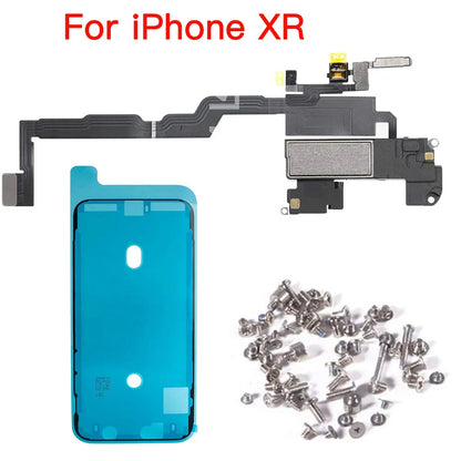 Ear Speaker With Light Sensor Flex Cable For iPhone X XR XS Max 11 Pro Max Screw Kit And Waterproof Glue  Replacement