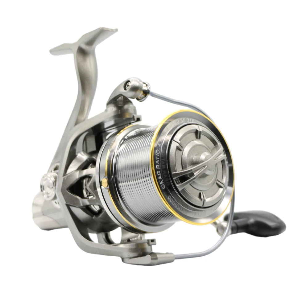 NGK Stainless Steel Bearing Spinning Fishing Reel 8000 9000 10000 12000 14000 25KG Powerful Reel Saltwater Fresh Water Drag