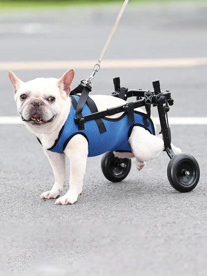 Pet Trolley Adjustable Hind Leg Disabled Pet Dog Mobility Aid Light Rehabilitation Legs Pet Wheelchair Walk Trolley Tools